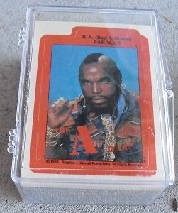 1983 Topps A-Team Card and Sticker Sets