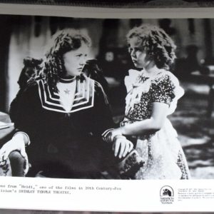 Shirley Temple in Heidi Movie Still 8x10 Photograph