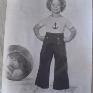 Shirley Temple in Sailor Outfit 8x10 Photograph