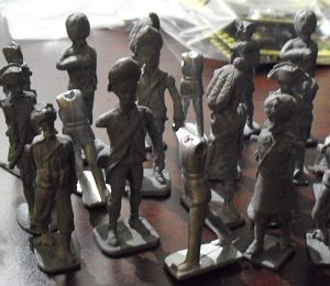 Lot of 23 Vintage Partial Lead Army Soldiers