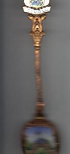 Collectible Spoon - Gold Plated Trivoli