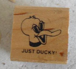 Rubber Stamp - Just Ducky