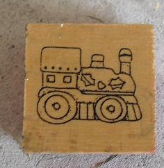 Rubber Stamp - Locomotive