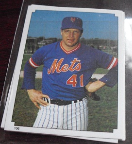 Lot of 6 1984 Topps Stickers - Tom Seaver