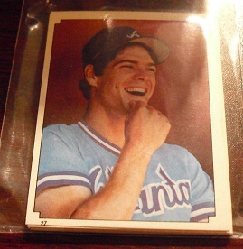 Lot of 15 1984 Topps Stickers - Dale Murphy