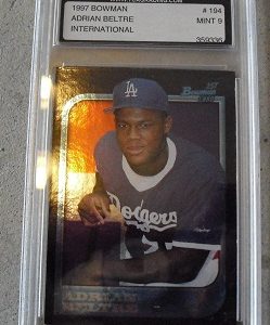 TCA 9 1997 Bowman International Adrian Beltre Rookie Card