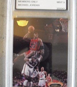 TCA 9 1992 Stadium Club MO Michael Jordan Card