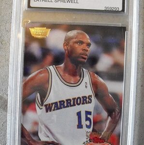 TCA 9 1992 Stadium Club MO Latrell Sprewell RC