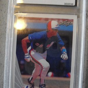 TCA 9 1990 Leaf Larry Walker Rookie Card