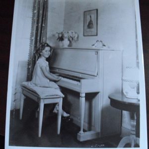 Shirley Temple Playing Piano 8x10 Photograph