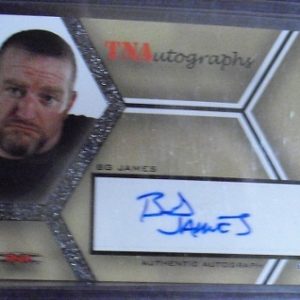 2008 TNA Impact BG James Autographed Card