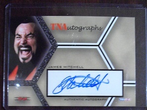 2008 TNA TRistar Impact James Mitchell Autographed Card