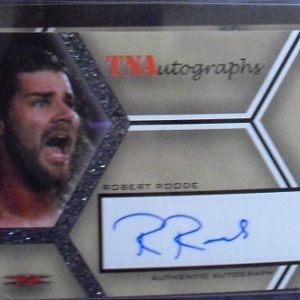 2008 TNA Impact Robert Roode Autographed Card