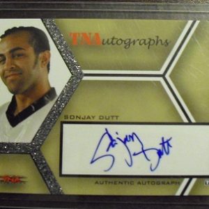 2008 TNA Tristar Impact Sonjay Dutt Autographed Card