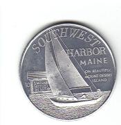 Vintage Aluminum Coin Southwest Harbor Maine