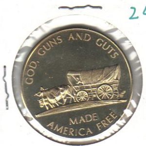 1969 Metal Token Gods, Guns and Guts