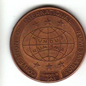 1975 International Numismatics Commemorative Coin