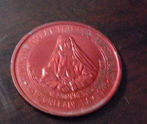 Aluminum 1978 Italian American Marching Club Token