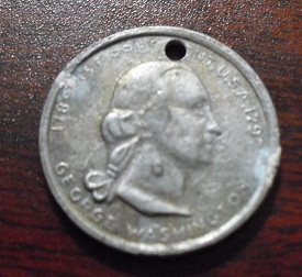 Antique George Washington First President Token