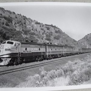 Train 8x10 Photograph Rio Grande 5771 Locomotive on Tracks