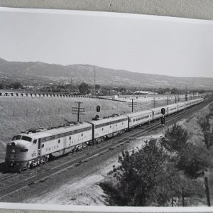 Train 8x10 Photograph Union Pacific Locomotive on Tracks