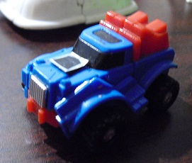 Small Plastic Transformer Truck