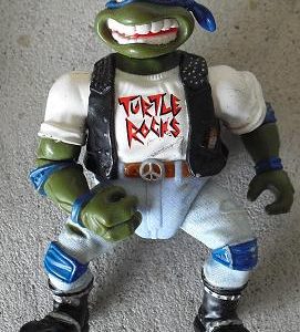 1991 Playmates TMNT Action Figure Turtle Rocks