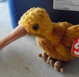 Ty Beanie Baby - 1998 Kiwi Bird Beak