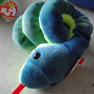 Ty Beanie Baby - 1997 Snake Hissy