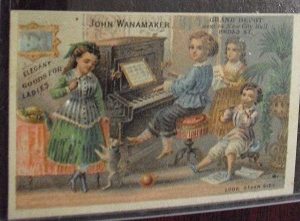 Early 1900s John Wanamaker Advertising Trade Card