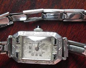 Vintage Silver Tone ETON Womens Watch