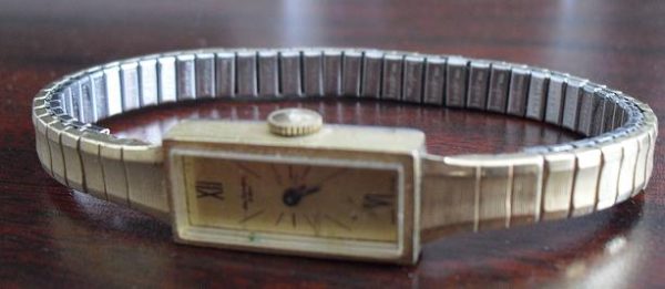 Vintage 10 K Gold Plate Womens Watch