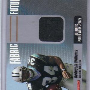 2006 Bowman DeAngelo Williams Jersey Card FF-DW