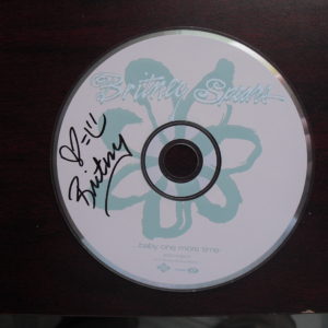 Britney Spears Autographed CD