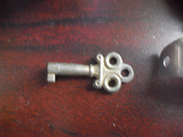 Small Vintage Metal Furniture Key