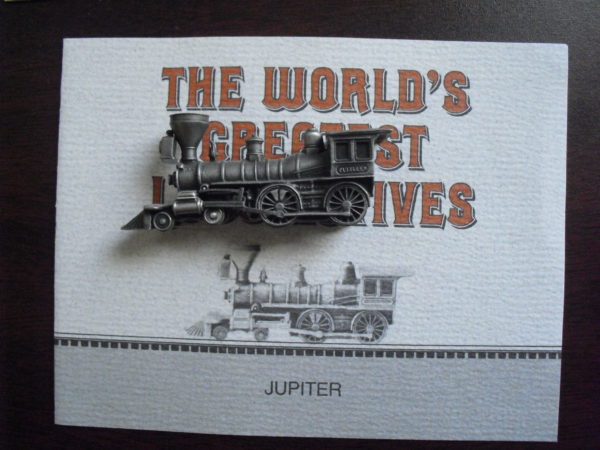 Franklin Mint World's Greatest Locomotives Jupiter Locomotive Fi