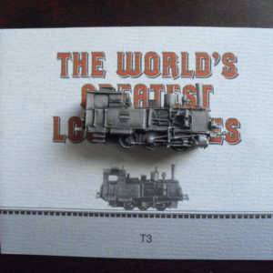 Franklin Mint World's Greatest Locomotives T3 Pewter Locomotive