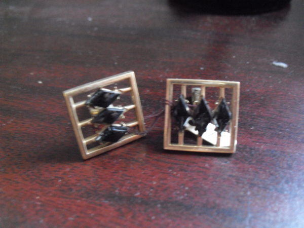 Vintage Gold Filled Swank Cuff Links